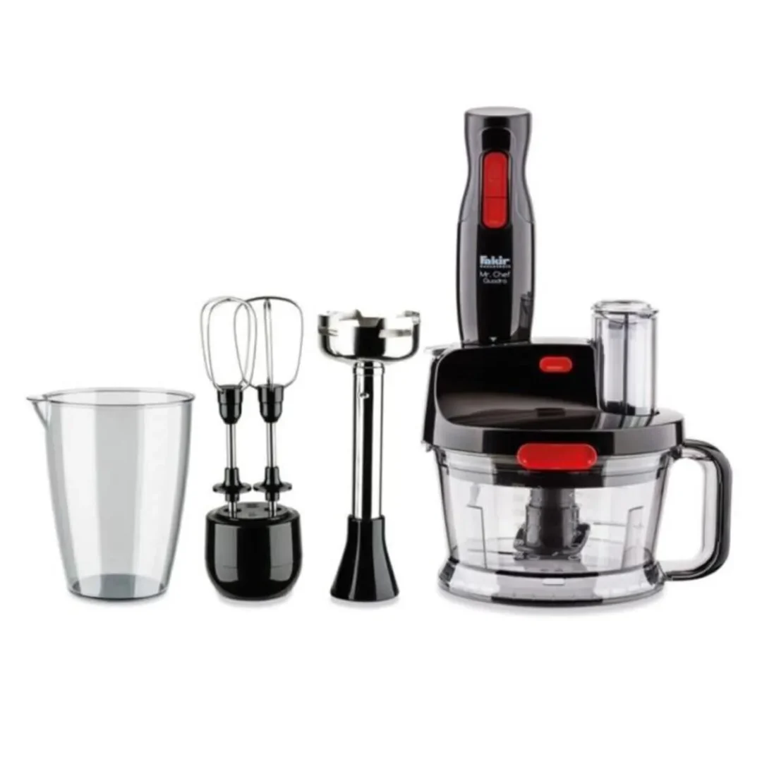 Fakir Mr.chef Quadro Siyah 1000 W Blender Seti